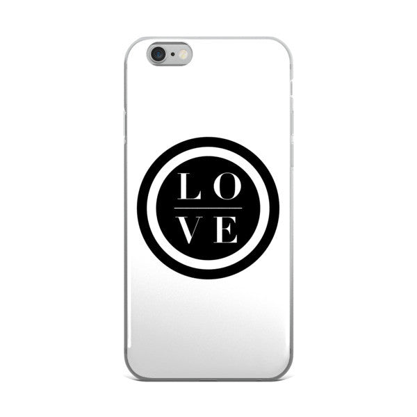 OG Love White iPhone case