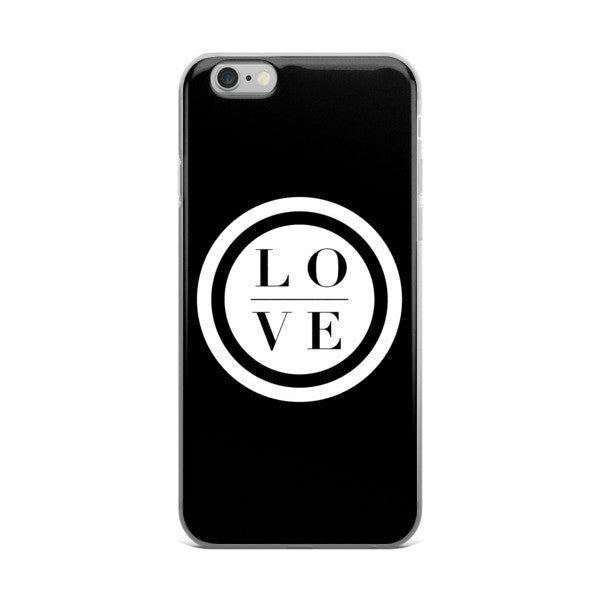 OG Love Black iPhone Case