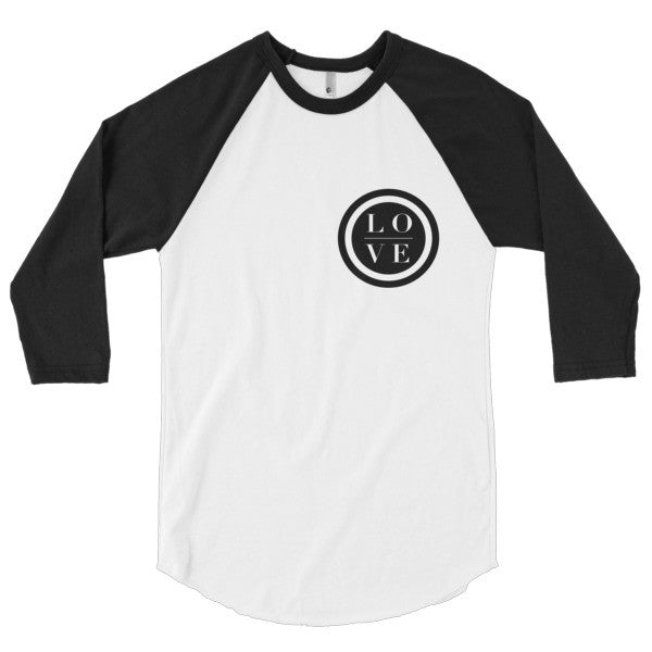 OG Love Unisex 3/4 Sleeve Raglan T Shirt