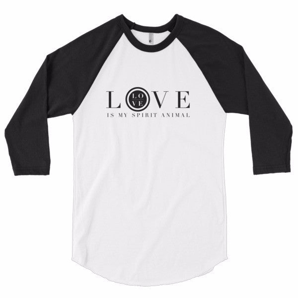 OG Love 3/4 Sleeve Unisex Raglan T-shirt